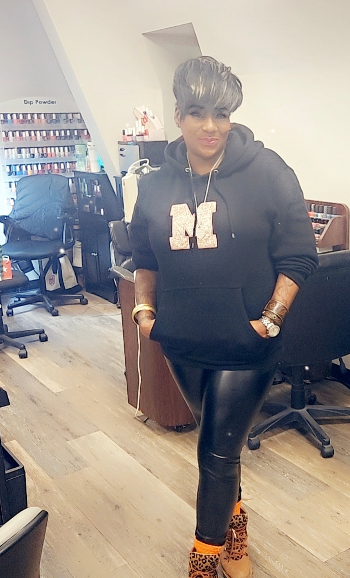 Single Letter Hoodie