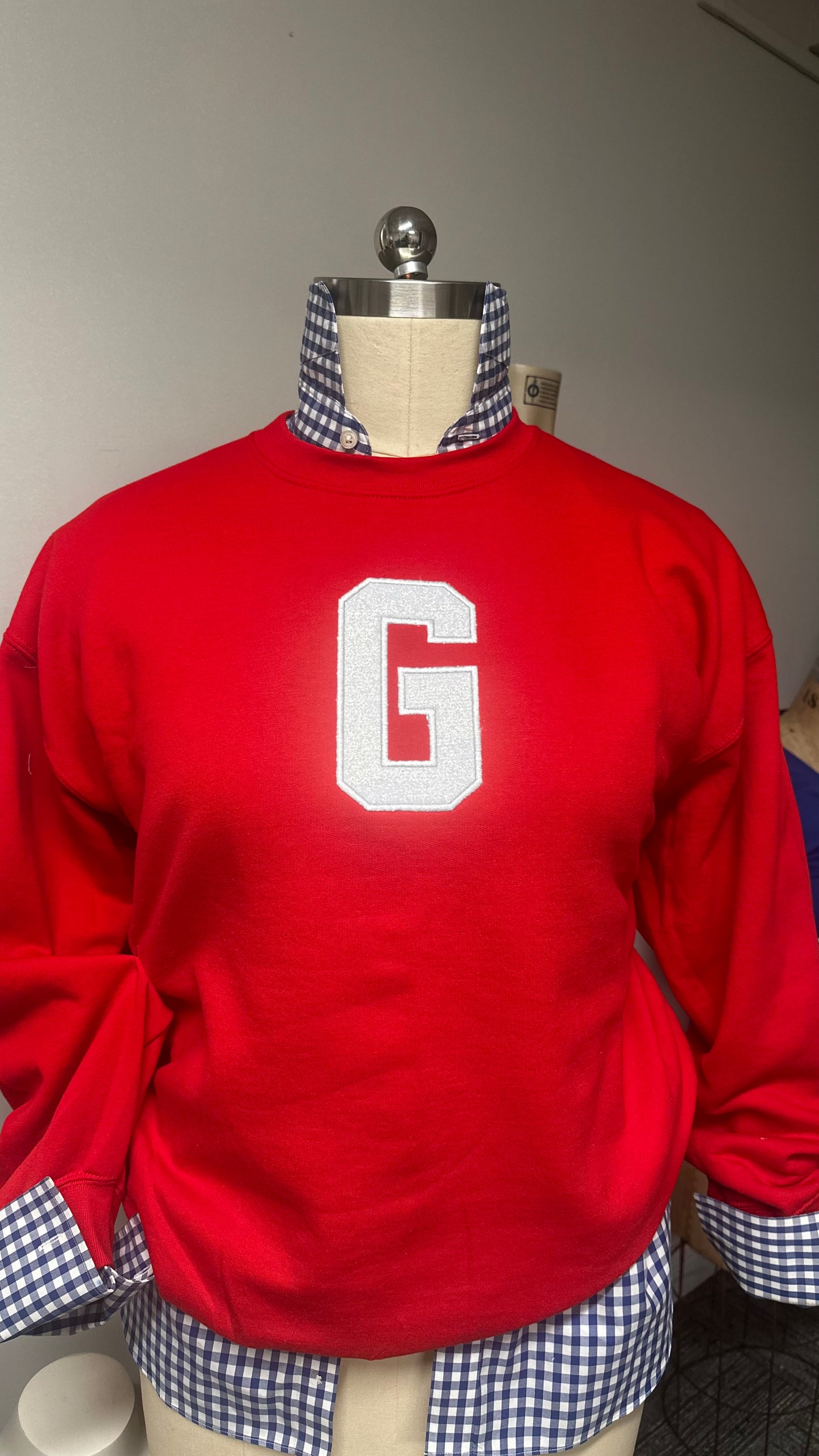 Single Letter Sweatshirt