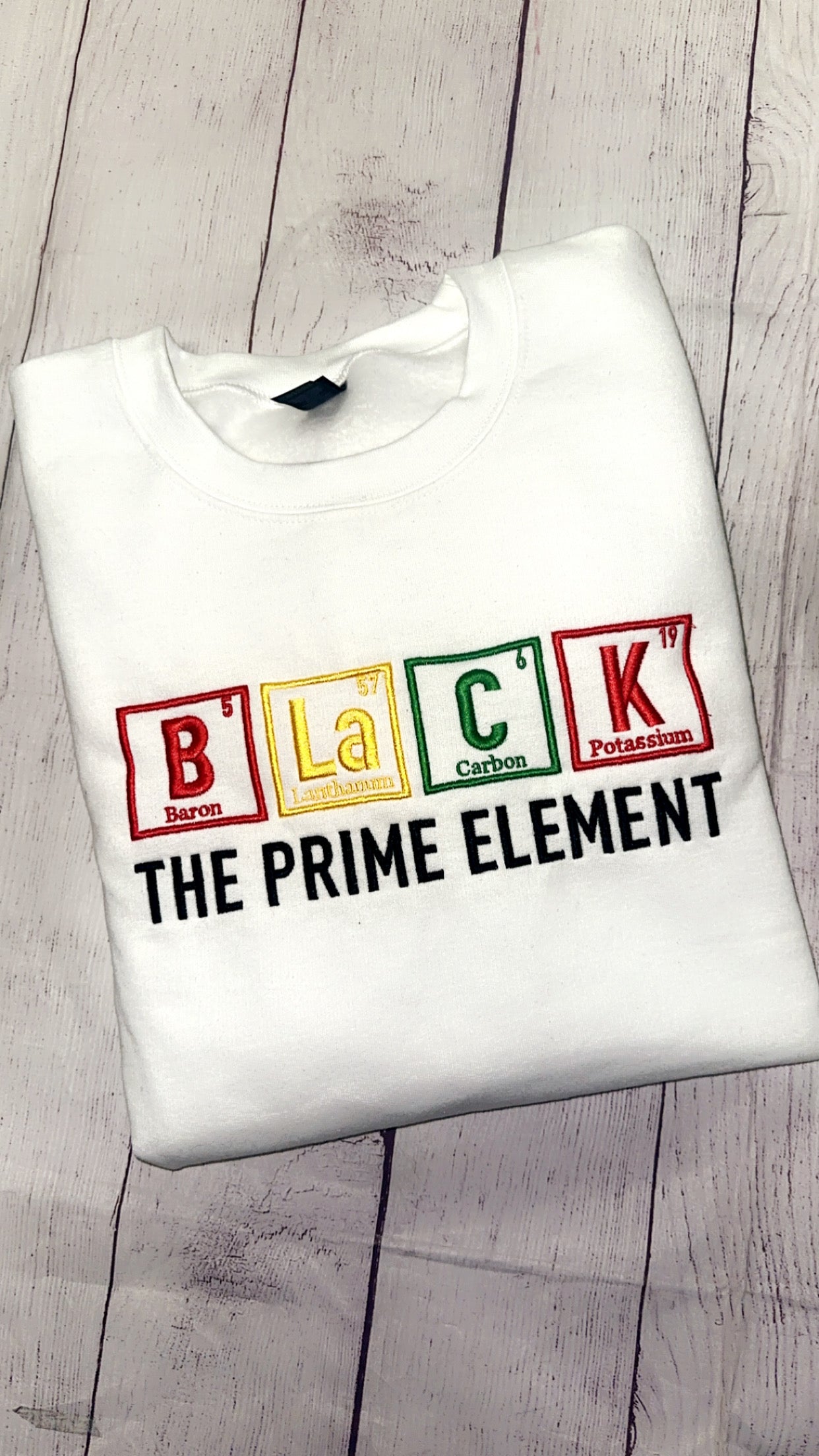 Black -Prime Element Sweatshirt
