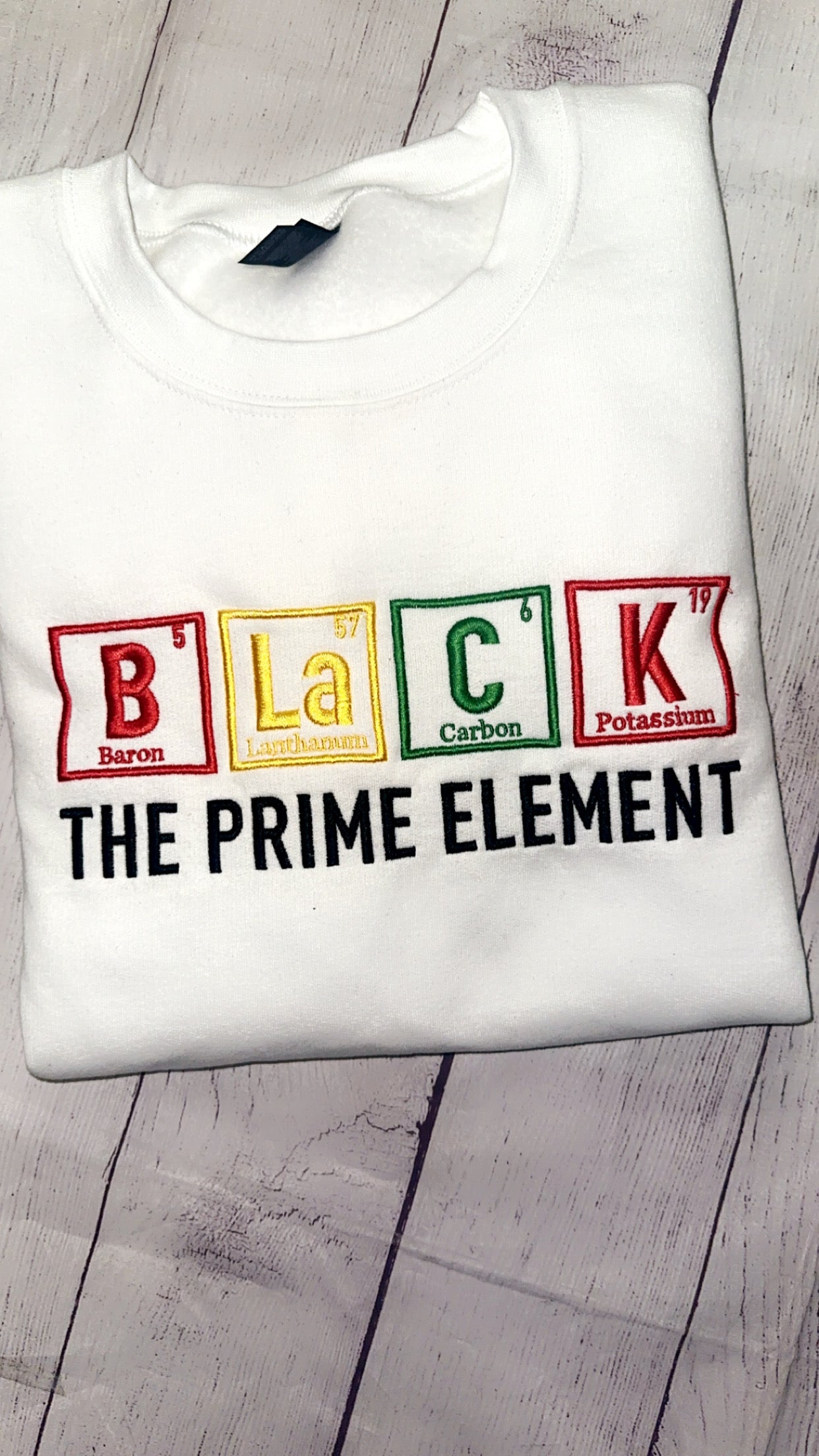 Black -Prime Element Sweatshirt