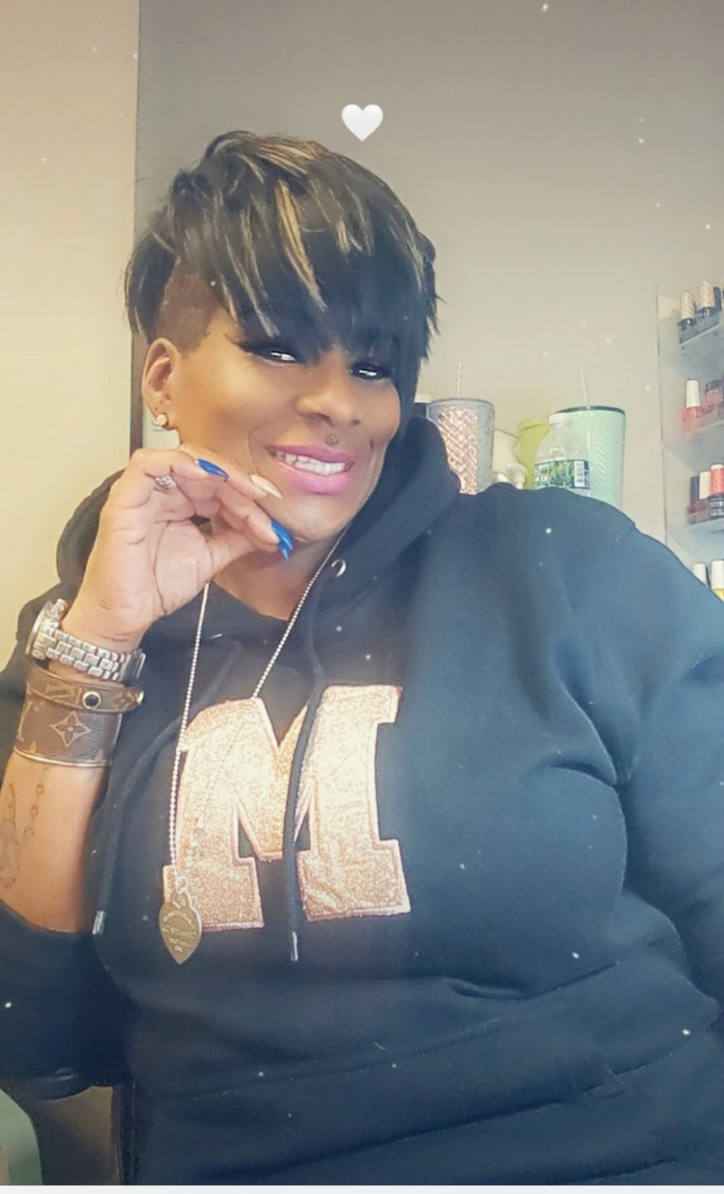 Single Letter Hoodie