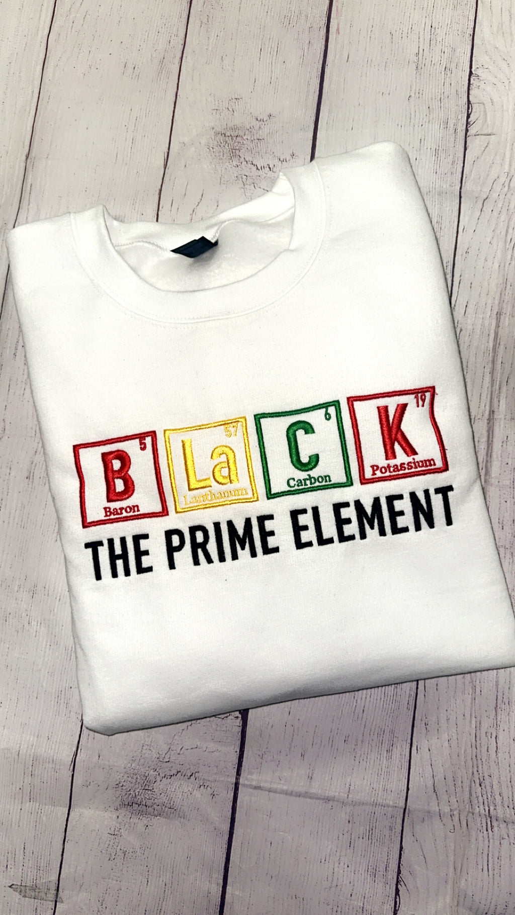 Black -Prime Element Sweatshirt