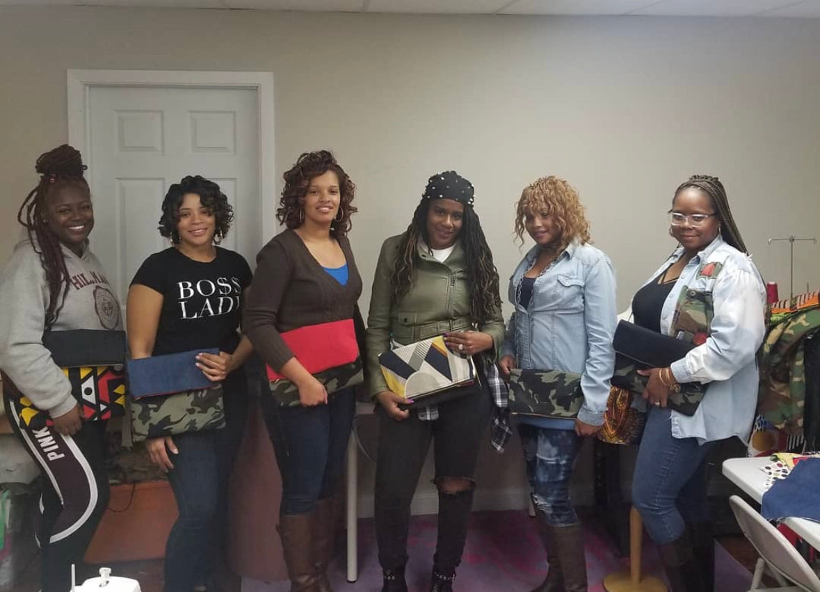 Sip and Sew with Tiny
